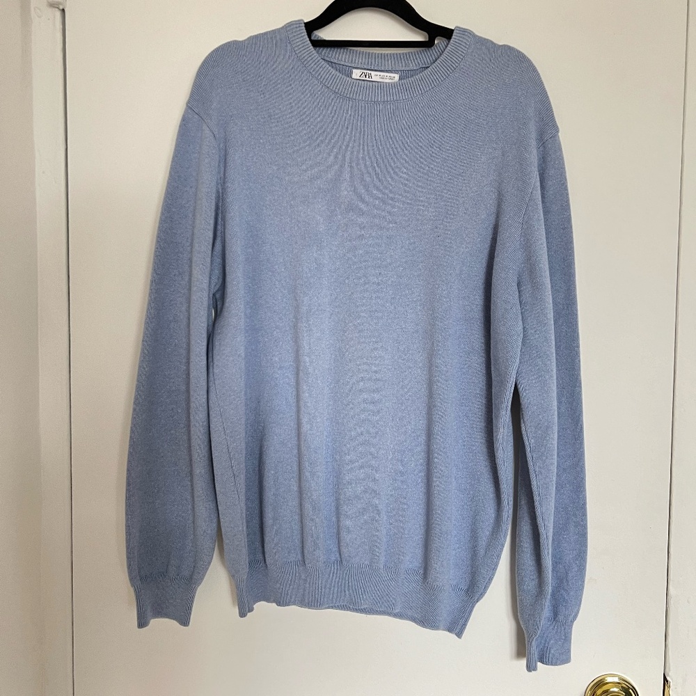 Zara Blue Sweater, size M